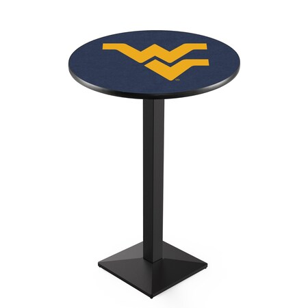 Holland Bar Stool Co 36" Blk Wrinkle West Virginia Pub Table L217B3628WestVA